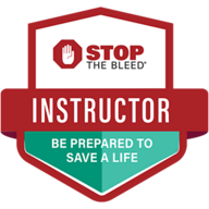 Stop the Bleed Instructor Logo - Be Prepared to Save a Life